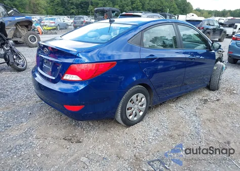 2017 Hyundai Accent Se from USA, damaged, VIN KMHCT4AEXHU275770